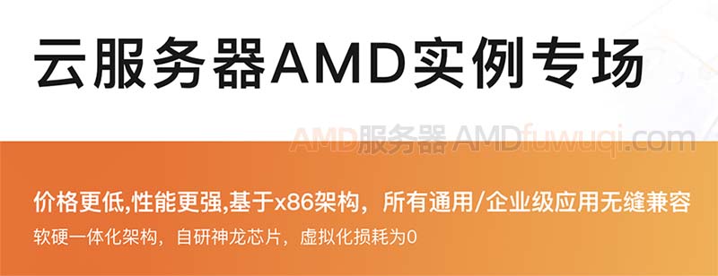 阿里云AMD服务器ECS计算型c6a实例